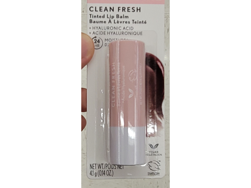 Covergirl Clean Fresh Tinted Lip Balm, 600 Bliss You Berry, 0.14 oz/4.1 g