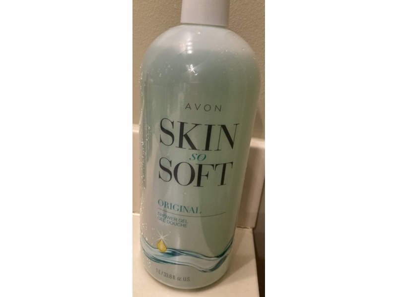 Avon Skin So Soft Shower Gel, Original, 33.8 fl oz/1 L