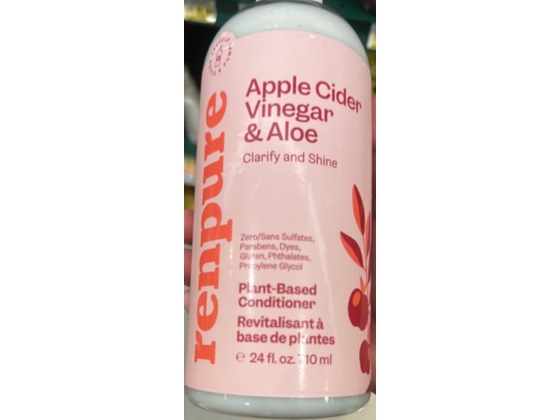 Renpure Clarify & Shine Conditioner, Apple Cider Vinegar & Aloe, 24 fl oz/710 mL