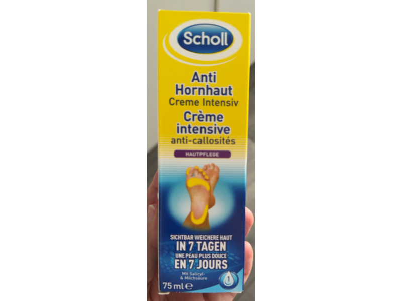 Scholl Anti-Callus Intensive Foot Cream, 75 mL