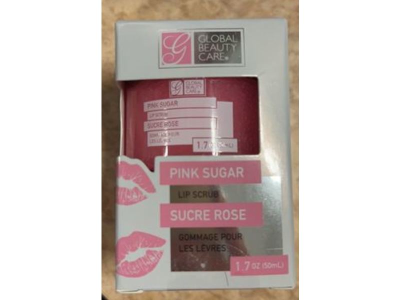 Global Beauty Care Pink Sugar Lip Scrub, Sucre Rose, 1.7 oz/50 mL