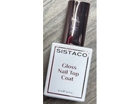 Sistaco Gloss Nail Top Coat, 0.5 fl oz/15 mL - thumbnail 2