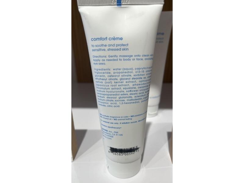 Lather Comfort Cream, 4 fl oz/118 mL