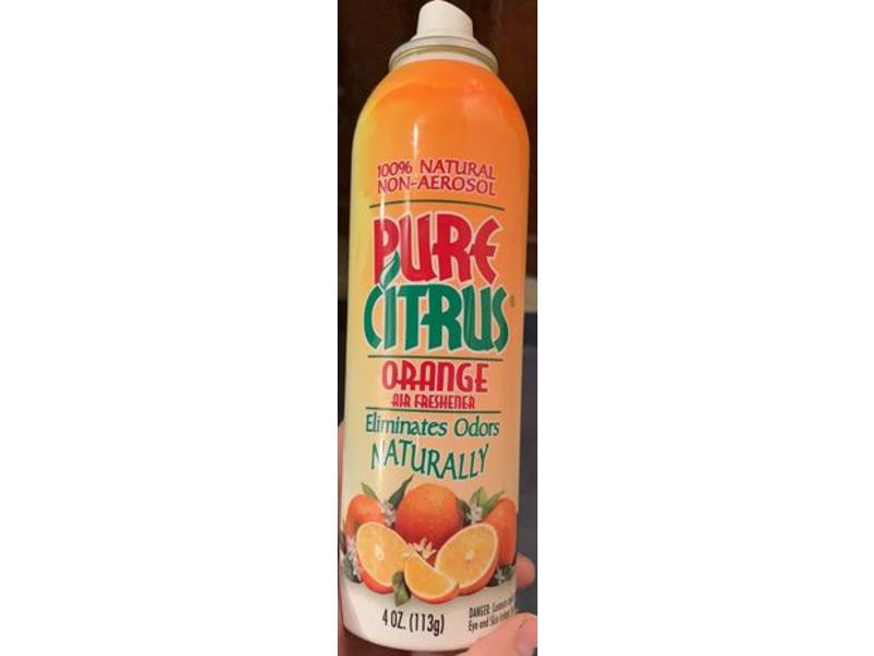 Pure Citrus Air Freshener, Orange, 4 oz/113 g