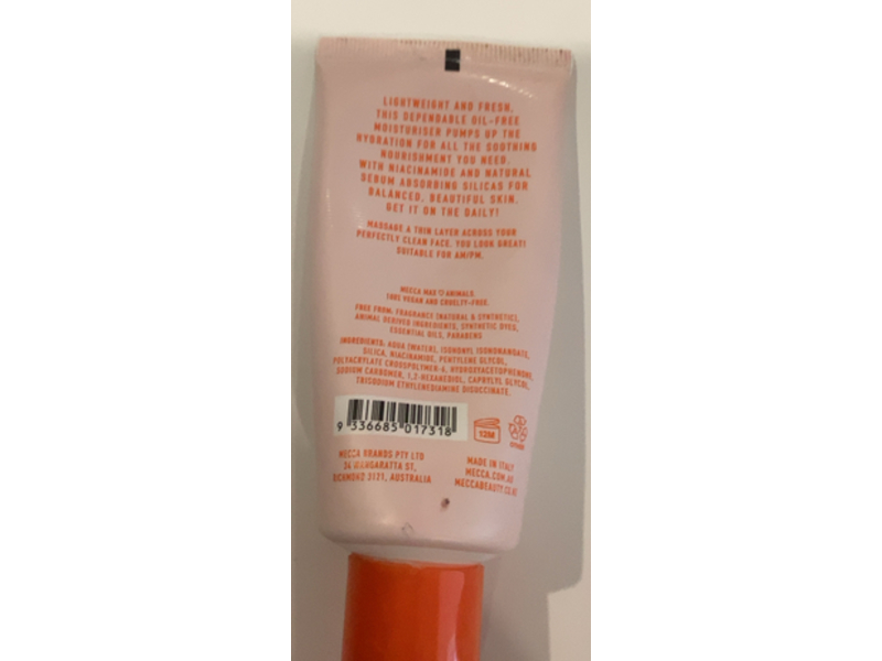 Mecca Max All Day Every Day Mattifying Moisturizer, Niacinamide, 50 mL