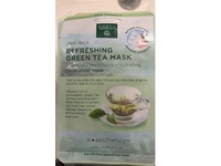 Earth Therapeutics Refreshing Facial Sheet Mask, Green Tea, 0.70 fl oz/20 mL - Image 3