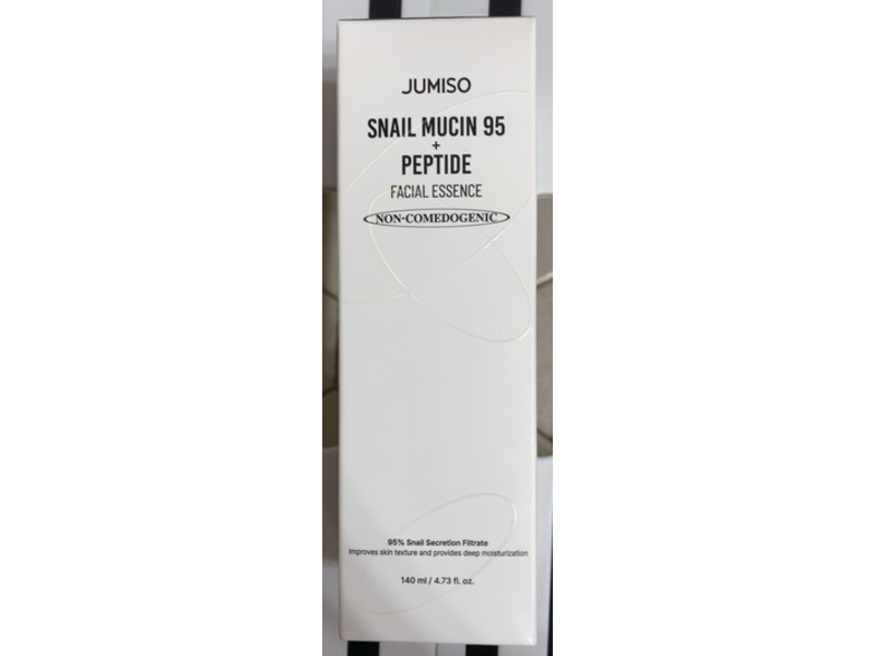 Jumiso Facial Essence, Snail Mucin 95 + Peptide, 4.73 fl oz/140 mL