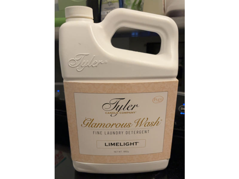 Tyler Candle Company Glamorous Wash Fine Laundry Detergent, Limelight, 1892 g