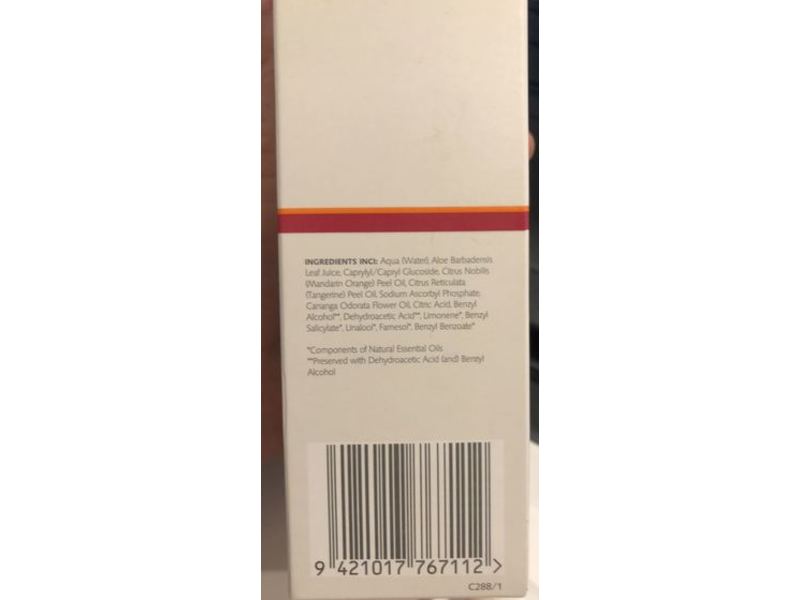 Trilogy Energising Mist Toner, Vitamin C, 3.3 fl oz/100 mL