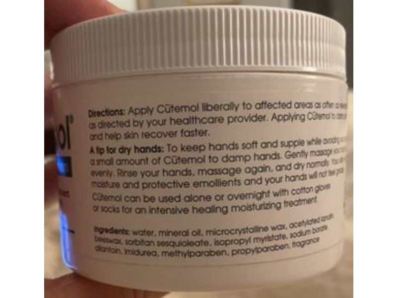 Cutemol Emollient Skin Cream, 8 oz/227 g