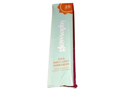 Glowsophy Cica Daily Light Sunscreen, Centella Asiatica Extract & Panthenol, SPF PA+++ 35