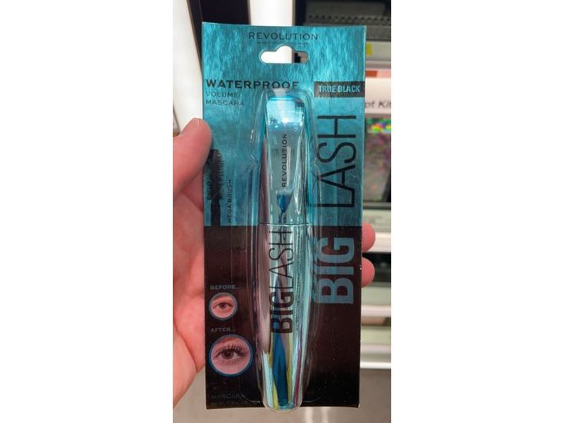 Revolution Big Lash Wateproof Mascara, True Black, 0.5 fl oz