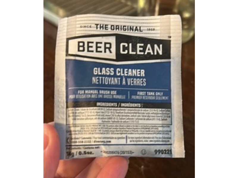 Beer Clean The Original Glass Cleaner, 0.5 oz.14 g