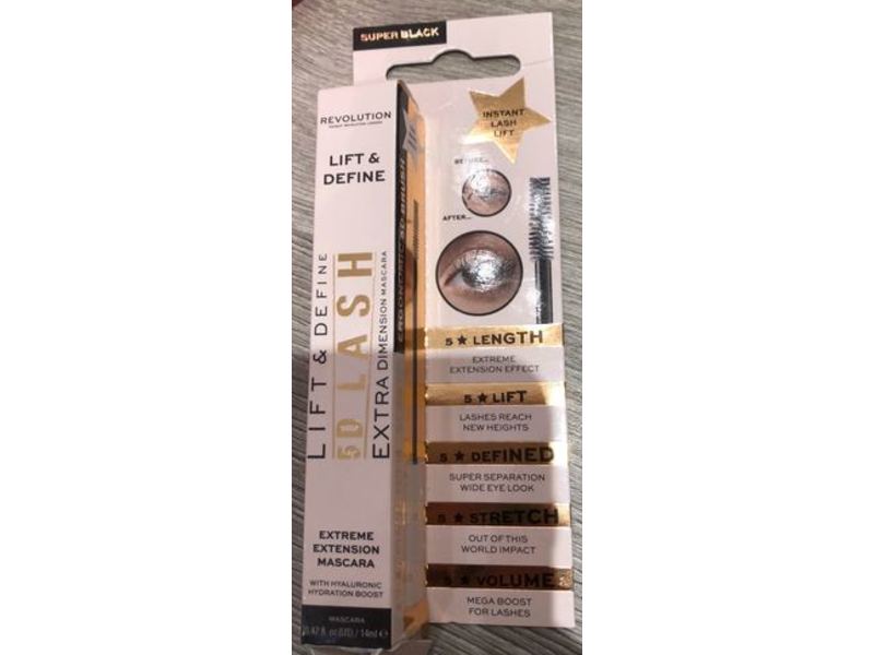 Revolution 5D Lash Extreme Mascara, 0.47 fl oz/14 mL