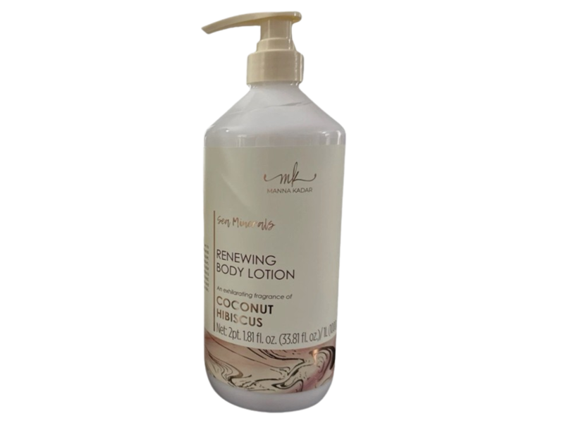 Mk Sea Minerals Renewing Body Lotion, Coconut & Hibiscus, 33 oz/1 L