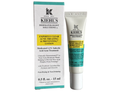 Kiehl's Acne Treating & Preventing Lotion, Salicylic Acid, 0.5 fl oz/15 mL