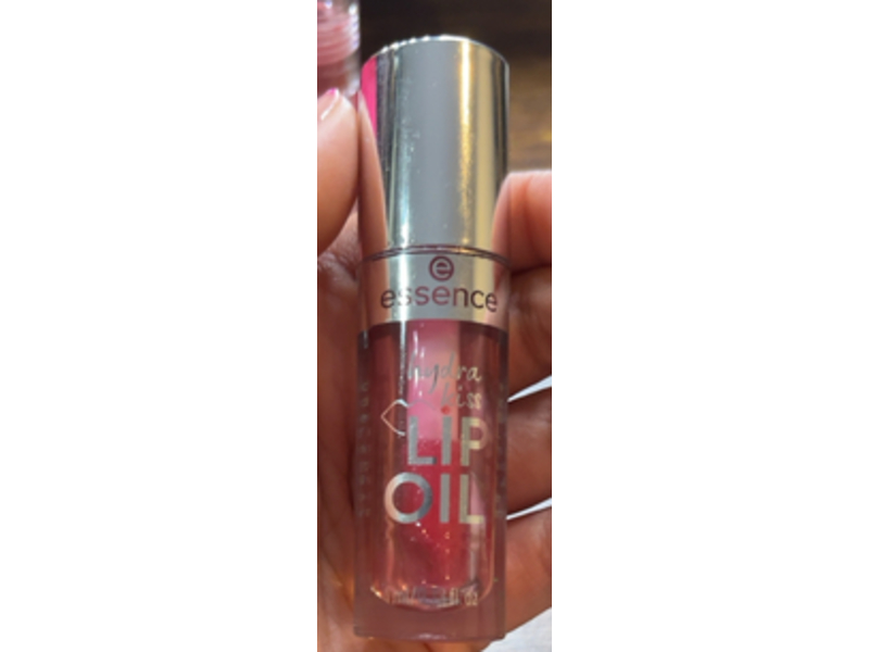 Essence Hydra Kiss Lip Oil, 03 Pink Champagne, 0.13 fl oz/4 mL