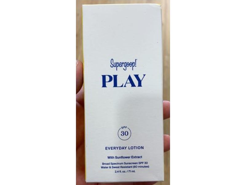 Supergoop! Play Everyday Lotion, Sunflower Extract, SPF 30, 2.4 fl oz/71 mL
