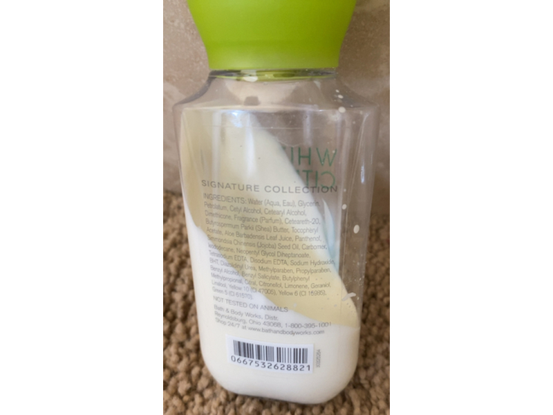Bath & Body Works Body Lotion, White Citrus, 3 fl oz/88 mL