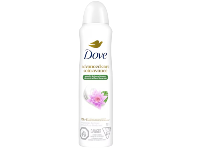 Dove Nourishing Secrets Antiperspirants, Waterlily & Cherry Blossom, 3..8 fl oz/107 g