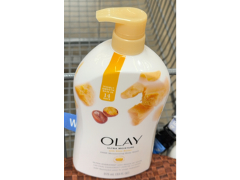 Olay Ultra Moisture Body Wash, Shea Butter, 33 fl oz/975 mL