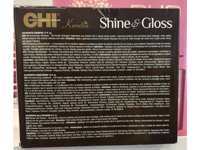 Chi Keratin Shine & Gloss Set