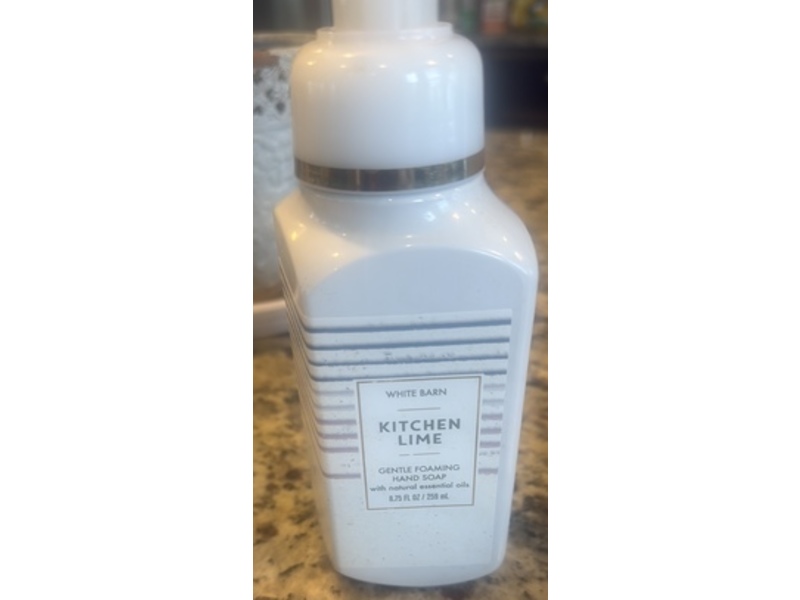 Bath & Body Works Gentle Foaming Hand Soap, Kitchen Lime, 8.75 fl oz/259 mL