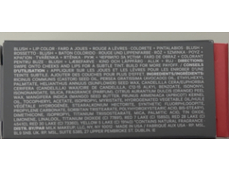 Milk Make Up Lip + Cheek Stick, Perk, 0.10 oz