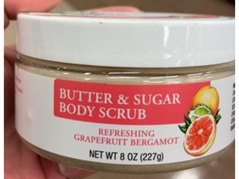 Nature's Promise Butter & Sugar Body Scrub, Grapefruit Bergamot, 8 oz / 227 g
