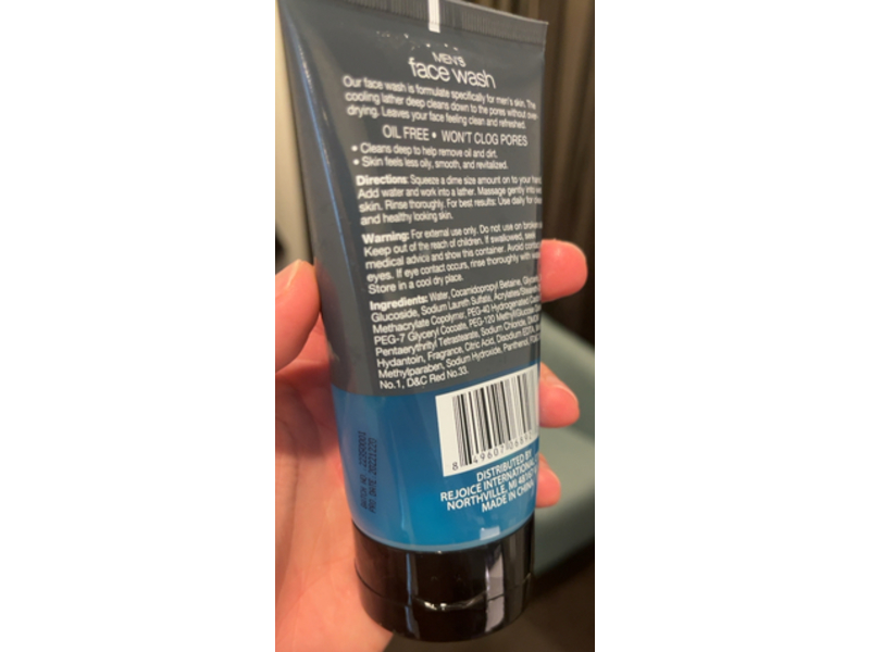 Xtracare Men's Face Wash, 4.5 fl oz/133 mL