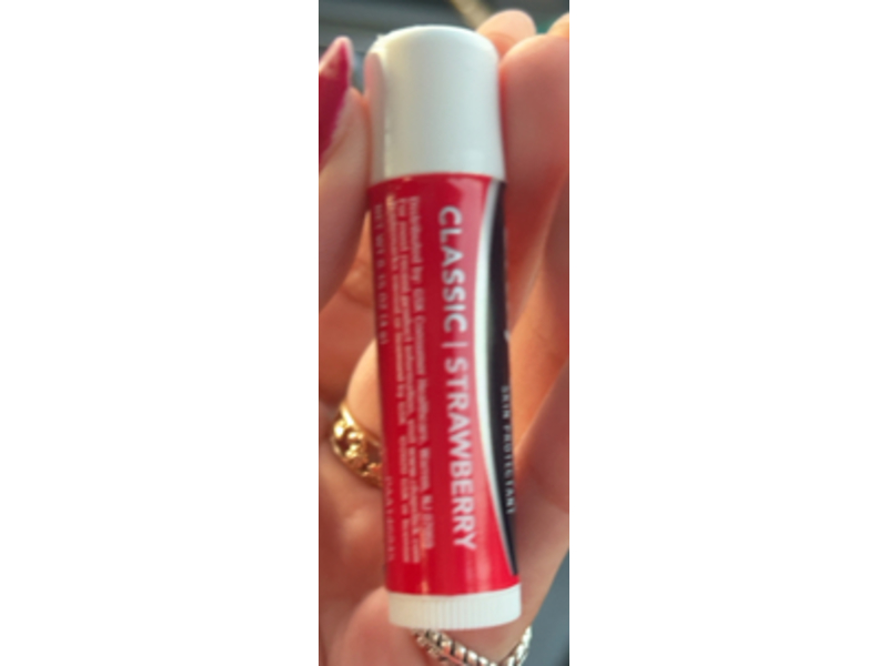 Chap Stick Classic Lip Balm, Spearmint, Cherry & Strawberry, 0.15 oz/4 g, 3 Count