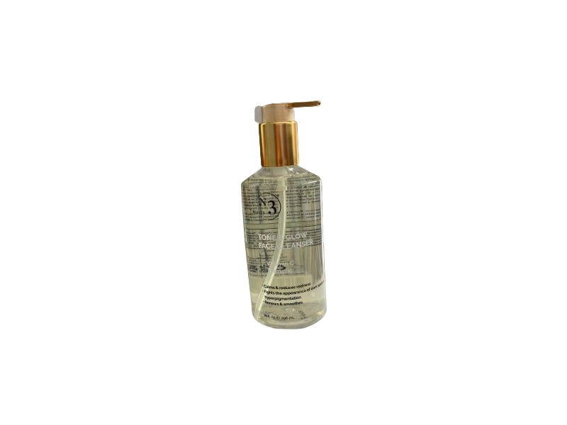 N3 Tone & Glow Face Cleanser, Vitamin C, 10 fl oz/296 mL
