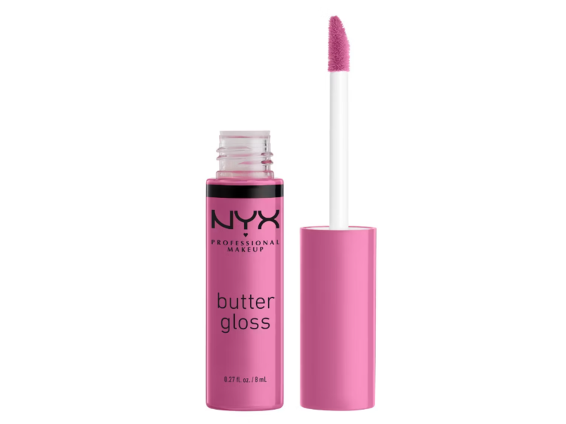 NYX Professional Makeup Cosmetics Butter Lip Gloss, Merengue, 0.27 fl oz/8 mL