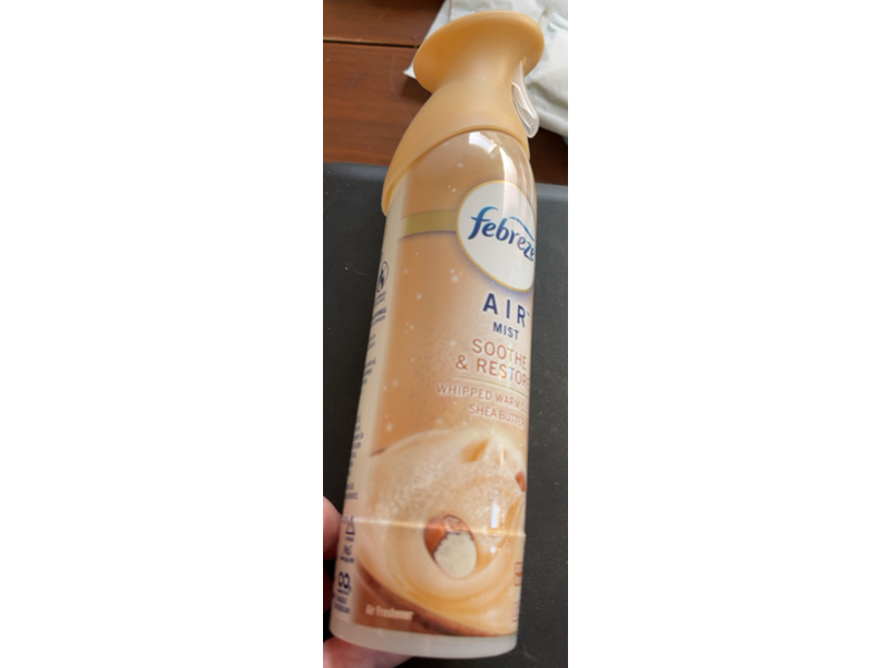 Febreze Soothe & Restore Air Mist, Whipped Warm Sugar + Shea Butter, 8.8 oz/250 g