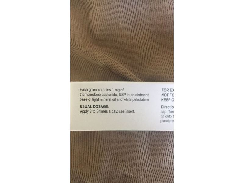 Triamcinolone Acetonide Ointment USP 0.1%, 15 g, Macleods (RX)