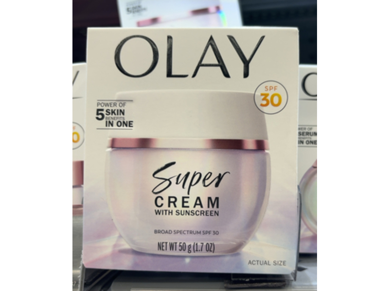 Olay Super Cream, SPF 30, 1.7 oz/50 g