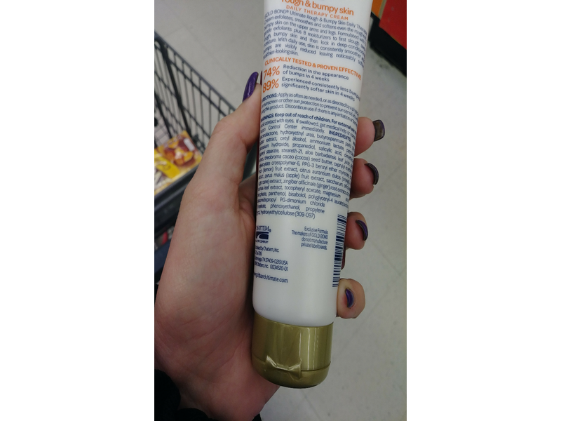 Gold Bond Ultimate Daily Therapy Cream, Rough & Bumpy , 4 oz/113 g