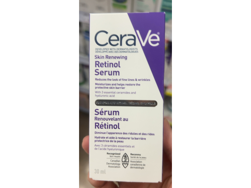 CeraVe Skin Renewing Retinol Serum, 1 fl oz/30 mL
