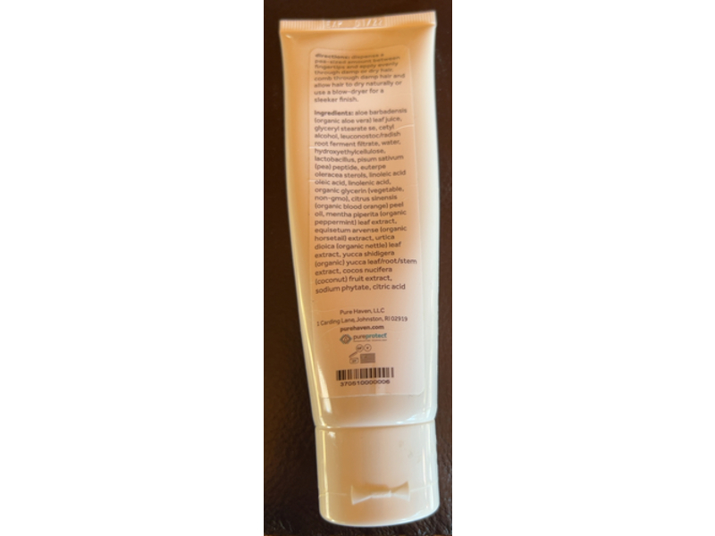 Pure Haven Styling Cream, Blood Orange Yucca, 3 oz/85 g