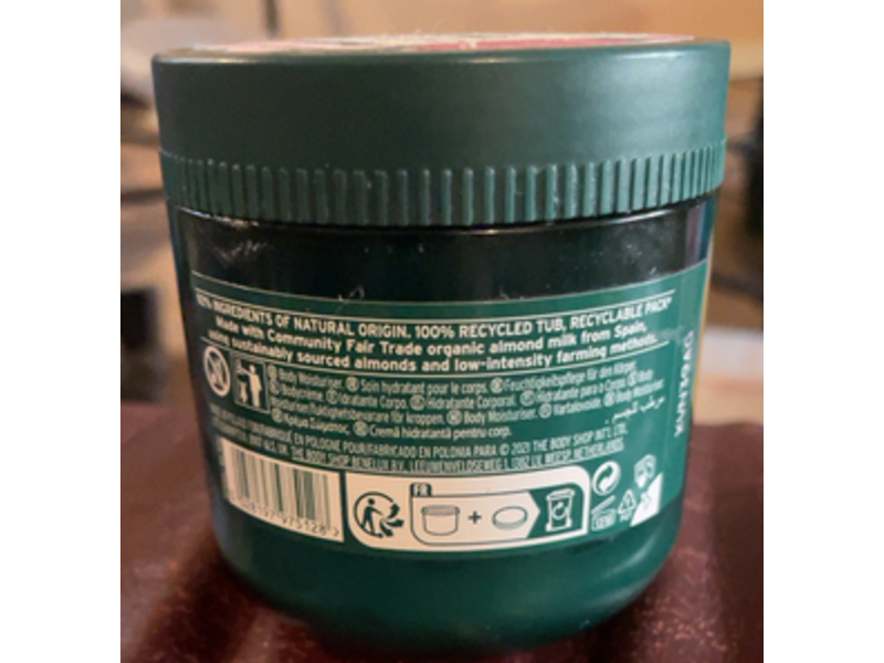 The Body Shop British Rose Body Yogurt, Normal To Dry Skin, 6.91 oz/200 mL