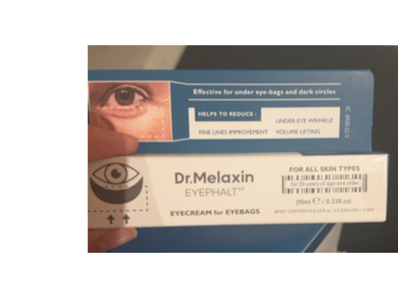 Dr. Melaxin Eyephalt Eye Cream, 0.33 fl oz/10 mL