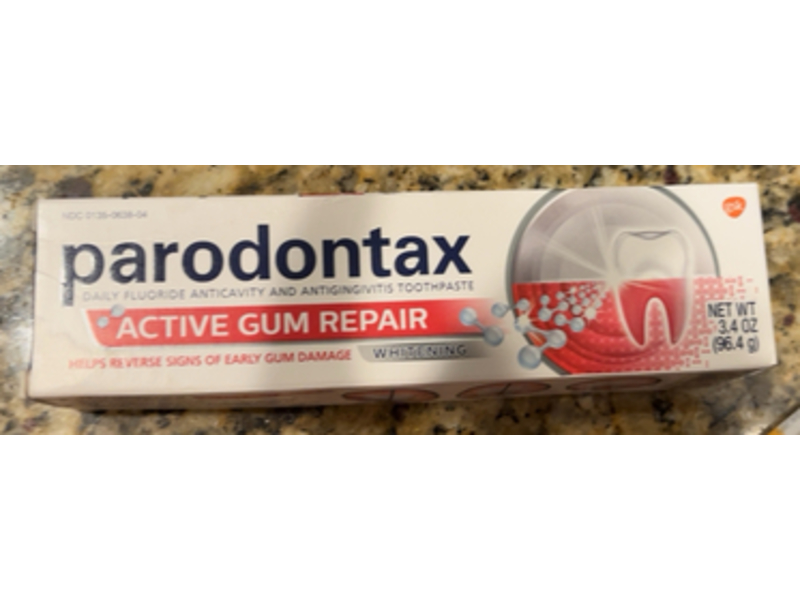 Parodontax Active Gum Repair Whitening Toothpaste, 3.4 oz/96.4 g