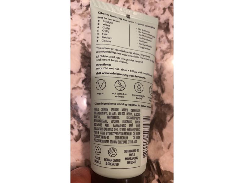 Odele Smoothing Shampoo, 3.4 fl oz