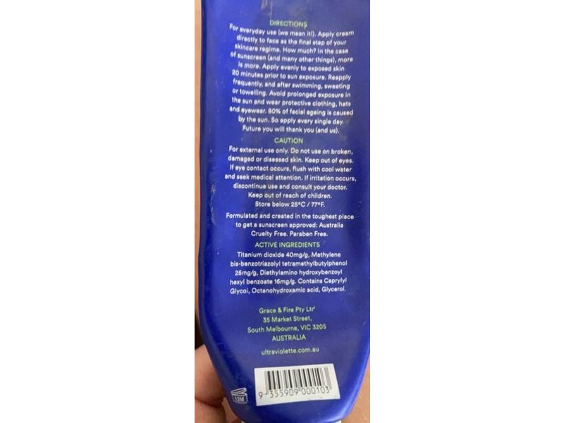 Ultra Violette Sunscreen Spray, SPF 30, 1.69 fl oz/50 mL