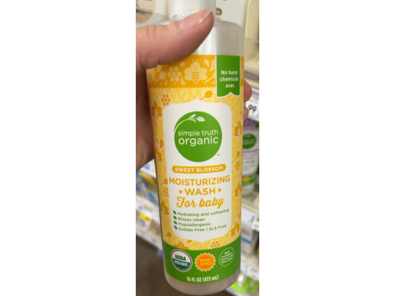 Simple Truth Organic Moisturizing Was, Sweet Blossom, 16 fl oz/473 mL
