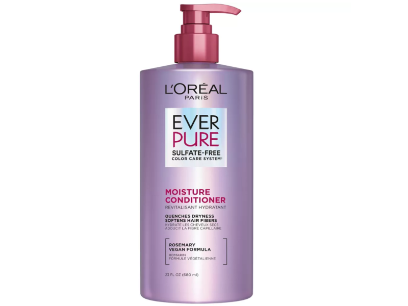L'Oreal Paris EverPure Moisture Conditioner, Rosemary, 28 fl oz/828 mL