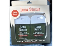 Luna Natural Bug & Tick Repellent Spray, Lemon Eucalyptus Oil, 1.69 fl oz/50 mL, Pack Of 2 - thumbnail 2