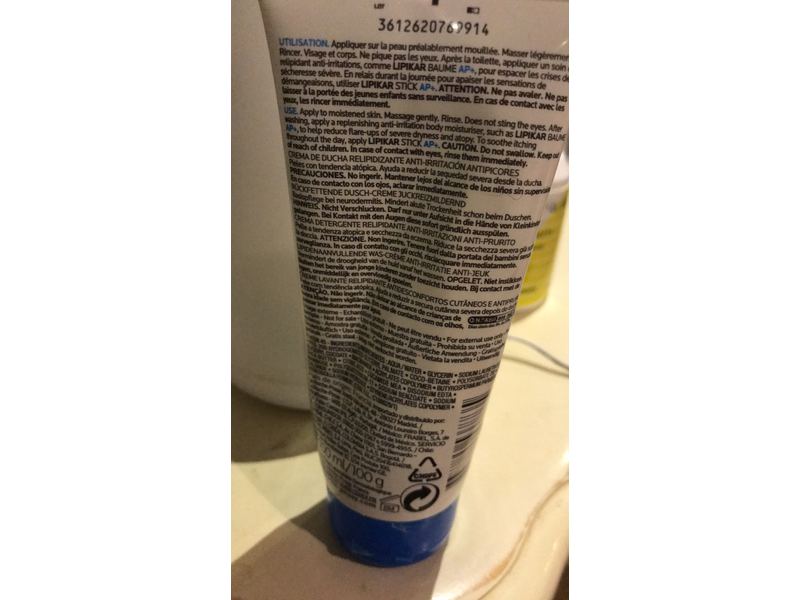 La Roche-Posay Lipkar Syndet AP+ Wash, 100 mL