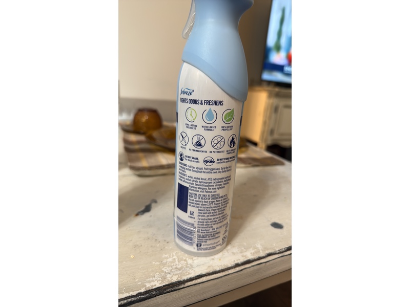 Febreze Air Refresher, Linen & Sky, 8.8 oz/250 g, Pack Of 2