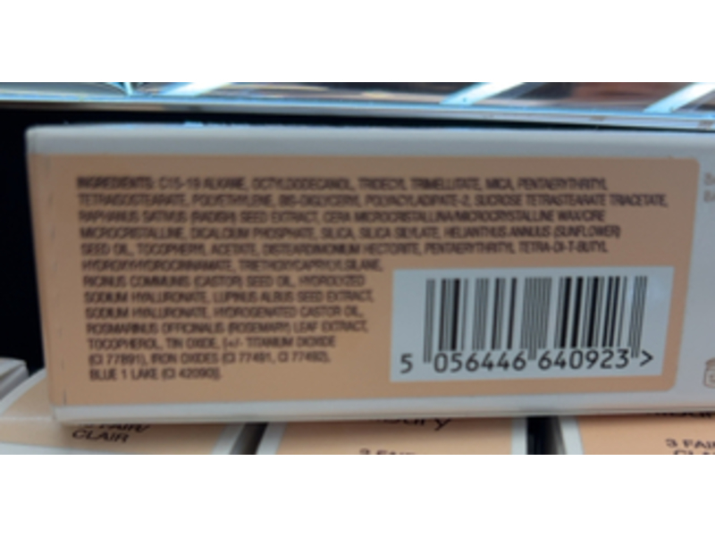 Charlotte Tilbury Unreal Skin Sheer Glow Tint Hydrating Foundation Stick, 3 Fair, 0.31 oz/9 g